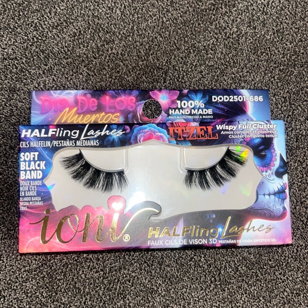 Missaries* New! Dia de los Muertos Metallic Eyeshadows, False Lashes and Lipstic - Picture 7 of 10
